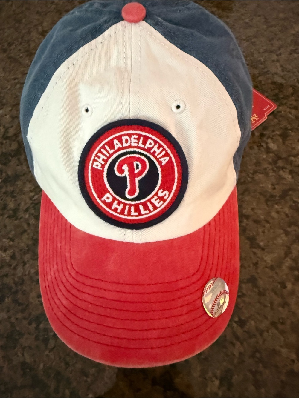 American Needle Philadelphia Phillies Red White Blue Baseball Cap